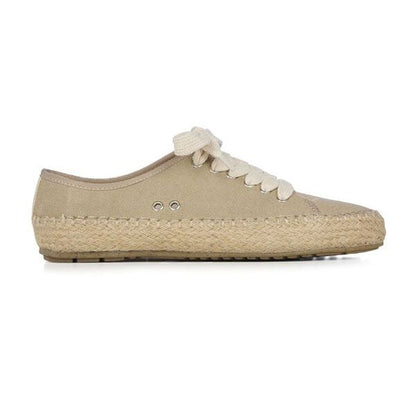 Emu Agonis Organic Women's Breathable Lightweight Espadrille Sneaker Trainer Almond