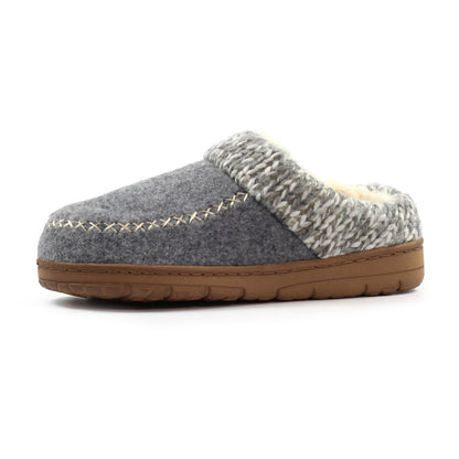 Lunar Albany Women's Fleece Lined Slipper Grey