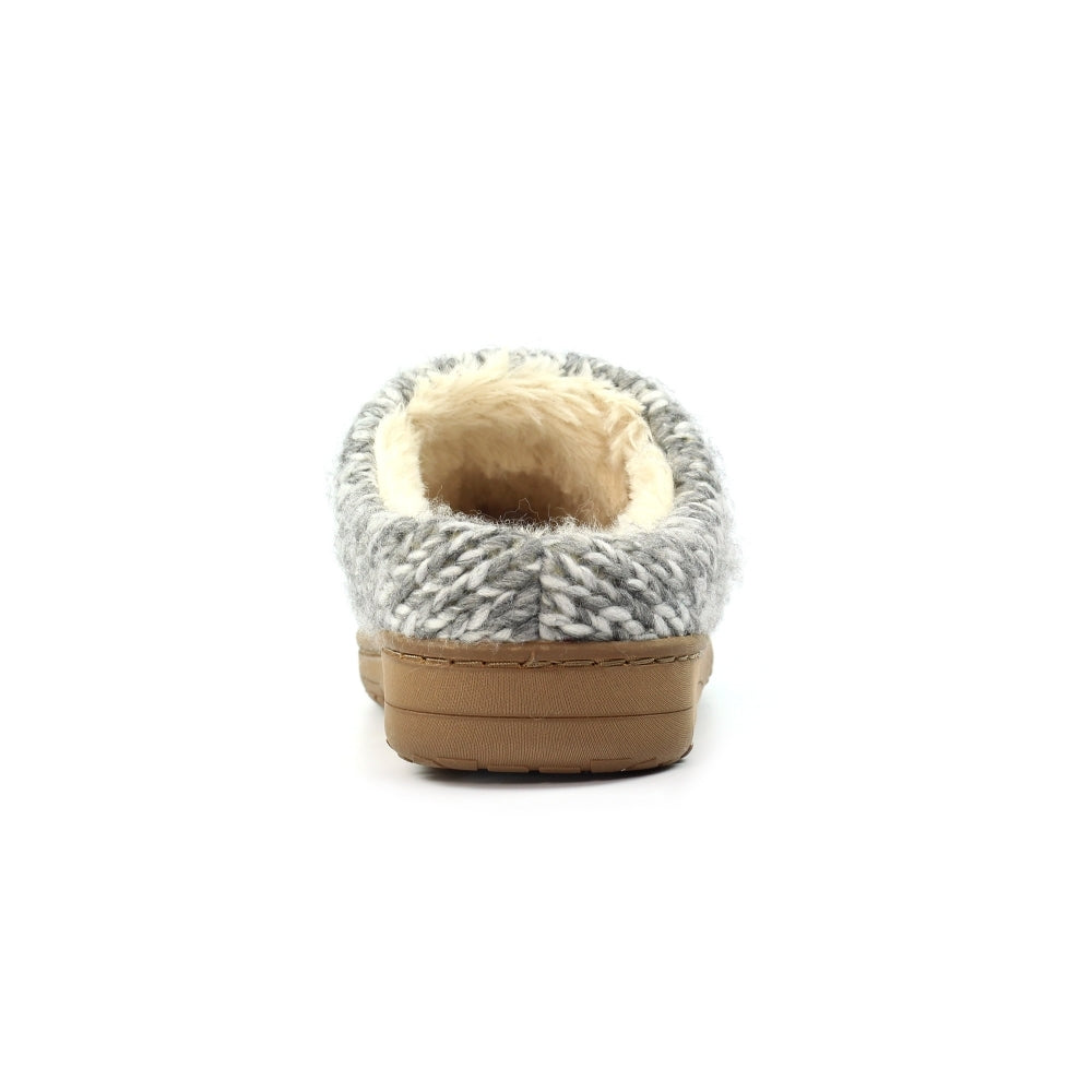Lunar Albany Women's Fleece Lined Slipper Grey