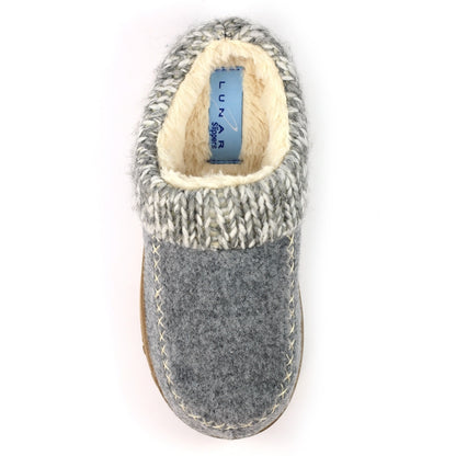 Lunar Albany Women's Fleece Lined Slipper Grey