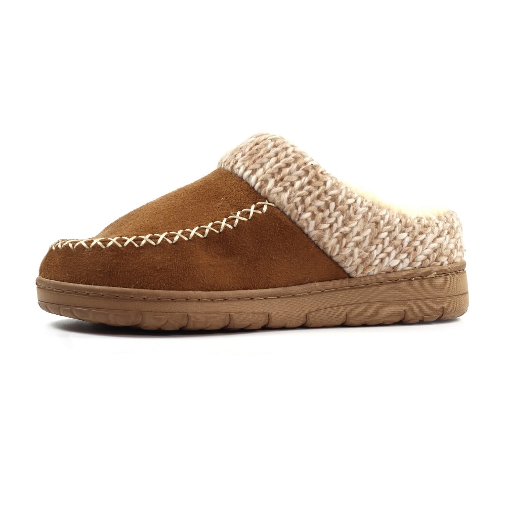 Lunar Albany Women's Fleece Lined Slipper Tan