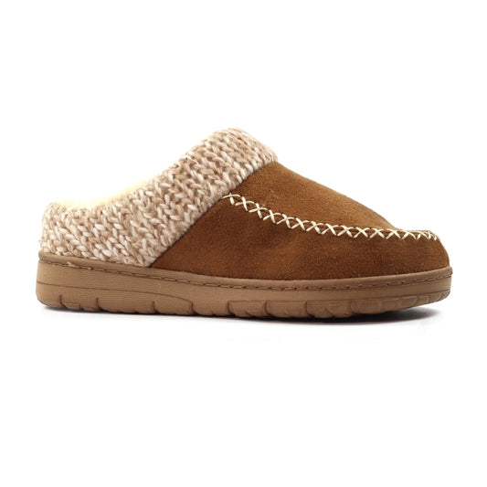 Lunar Albany Women's Fleece Lined Slipper Tan