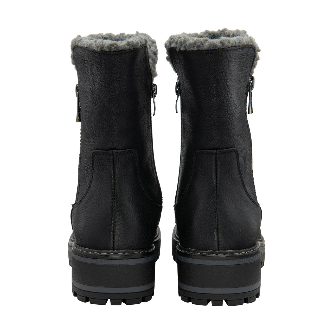 Lotus Angeles Women's Side Zip Ankle Boot Black