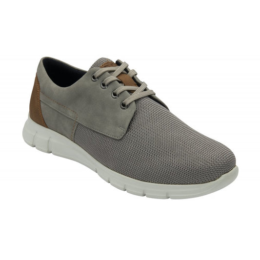 Lotus Arezzo Men's Lace Up Casual Trainer Shoes Grey