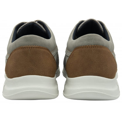 Lotus Arezzo Men's Lace Up Casual Trainer Shoes Grey