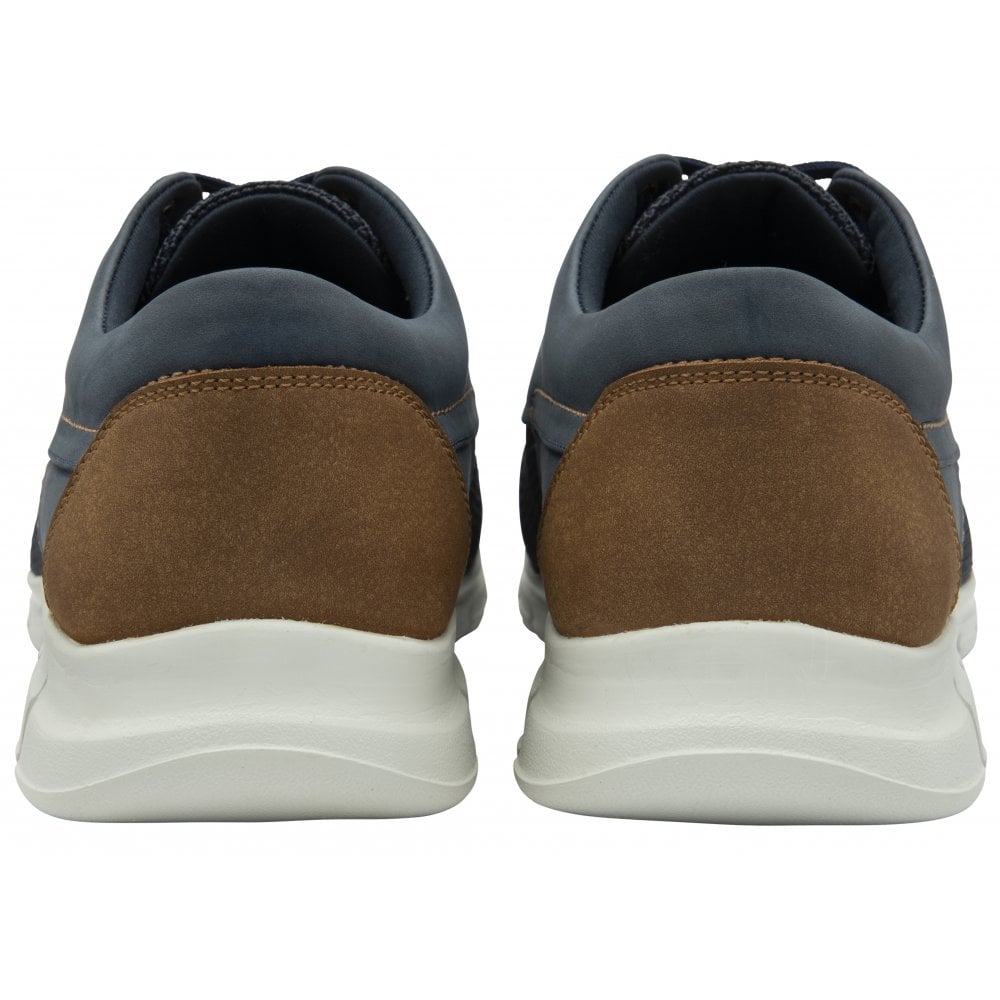 Lotus Arezzo Men's Lace Up Casual Trainer Shoes Navy