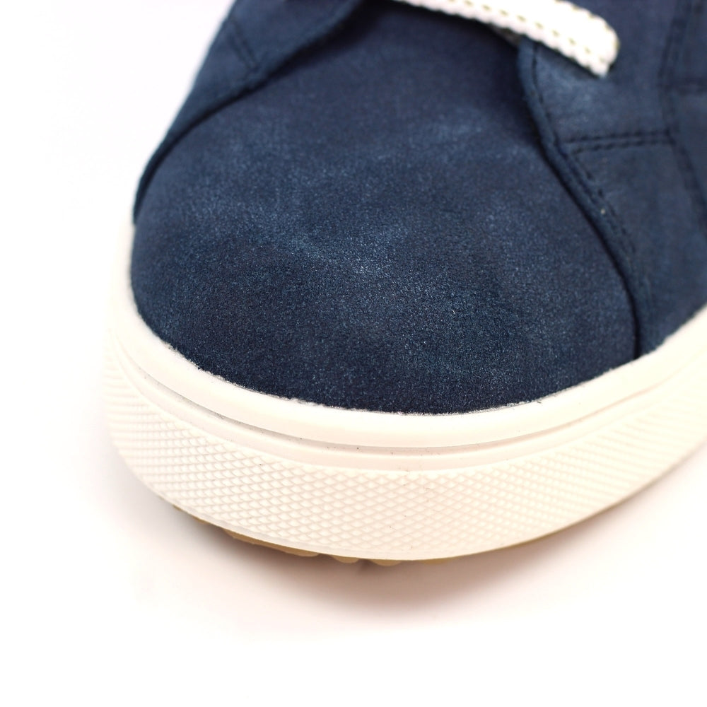 Lunar Athens Women's Chunky Sole Lace Up/ Zip Up Trainer Blue