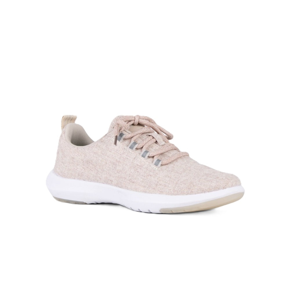 Emu Barkly 2.0 Women's Machine Washable Wool Blend Lightweight Lace Up Sneaker Mushroom