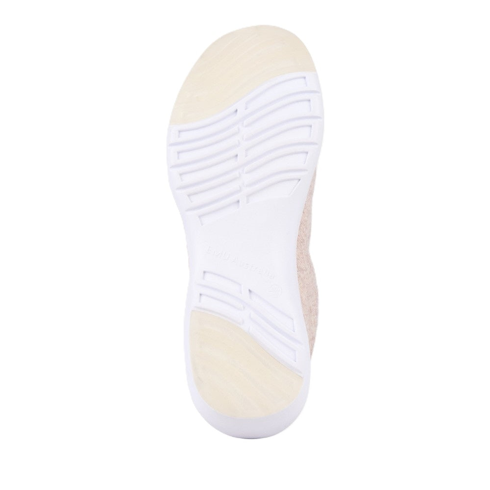 Emu Barkly 2.0 Women's Machine Washable Wool Blend Lightweight Lace Up Sneaker Mushroom