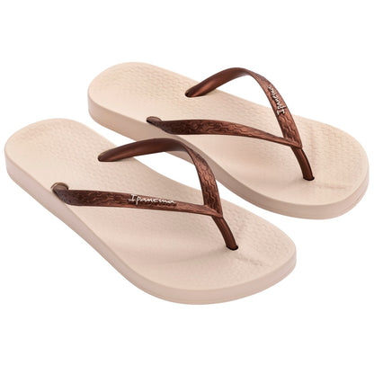 Ipanema Anatomic Women's Flip Flop Beige Copper
