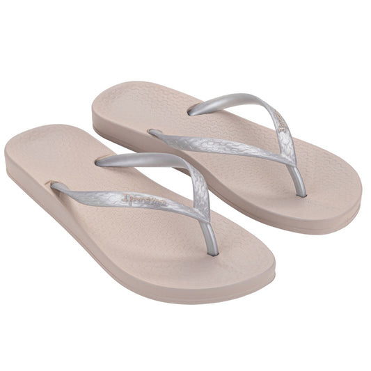 Ipanema Anatomic Women's Flip Flop Beige Silver