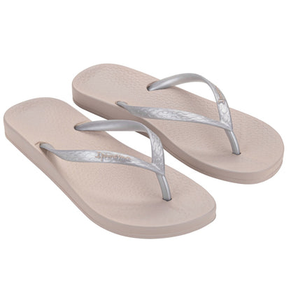 Ipanema Anatomic Women's Flip Flop Beige Silver