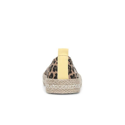 Blowfish Malibu Benita Women's Espadrille Ballet Dolly Pump Flats Warm Taupe Leopard