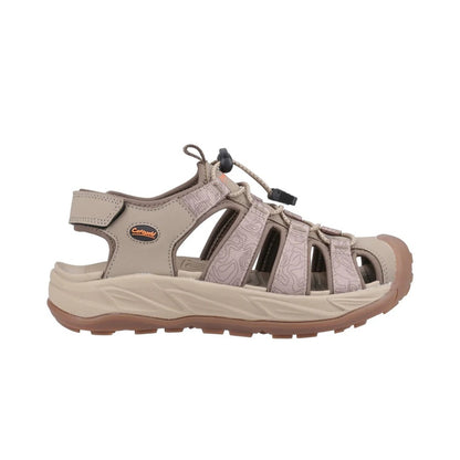 Cotswold Bibury Women's Toggle and Touch Trail Sandal Taupe