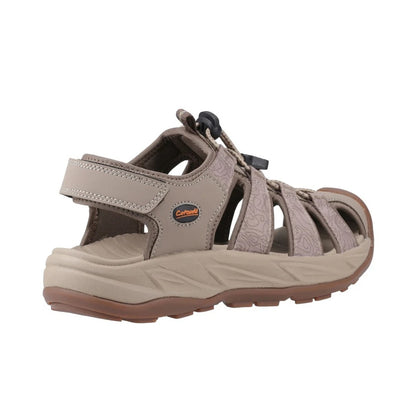 Cotswold Bibury Women's Toggle and Touch Trail Sandal Taupe