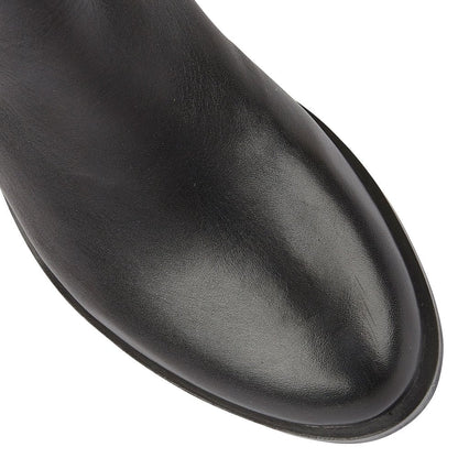 Lotus Brandi Women's Zip Up Knee High Boot Black