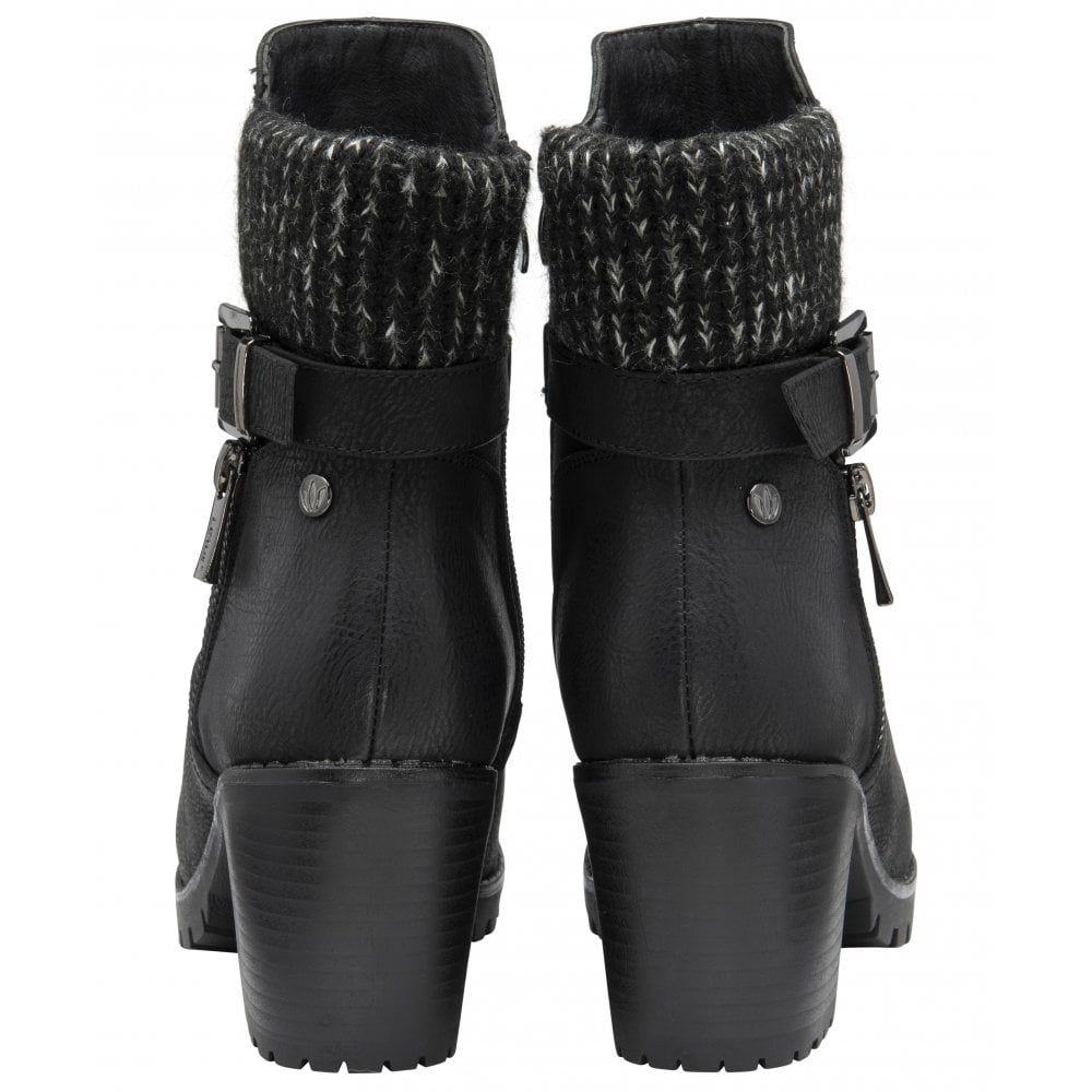 Lotus Jodie Women's Heeled Ankle Boot Black