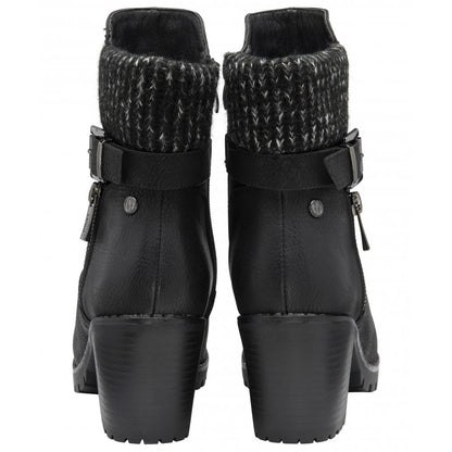 Lotus Jodie Women's Heeled Ankle Boot Black