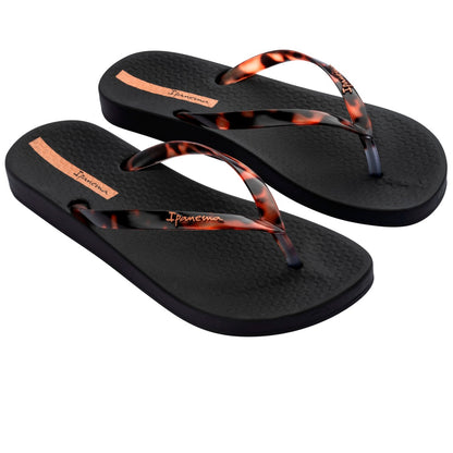 Ipanema Anatomic Connect II Women's Flip Flop Black Clear