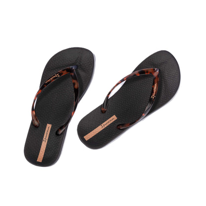Ipanema Anatomic Connect II Women's Flip Flop Black Clear