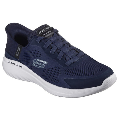 Skechers Bounder 2.0 Emerged Men's Slip-In Memory Foam Trainer Navy