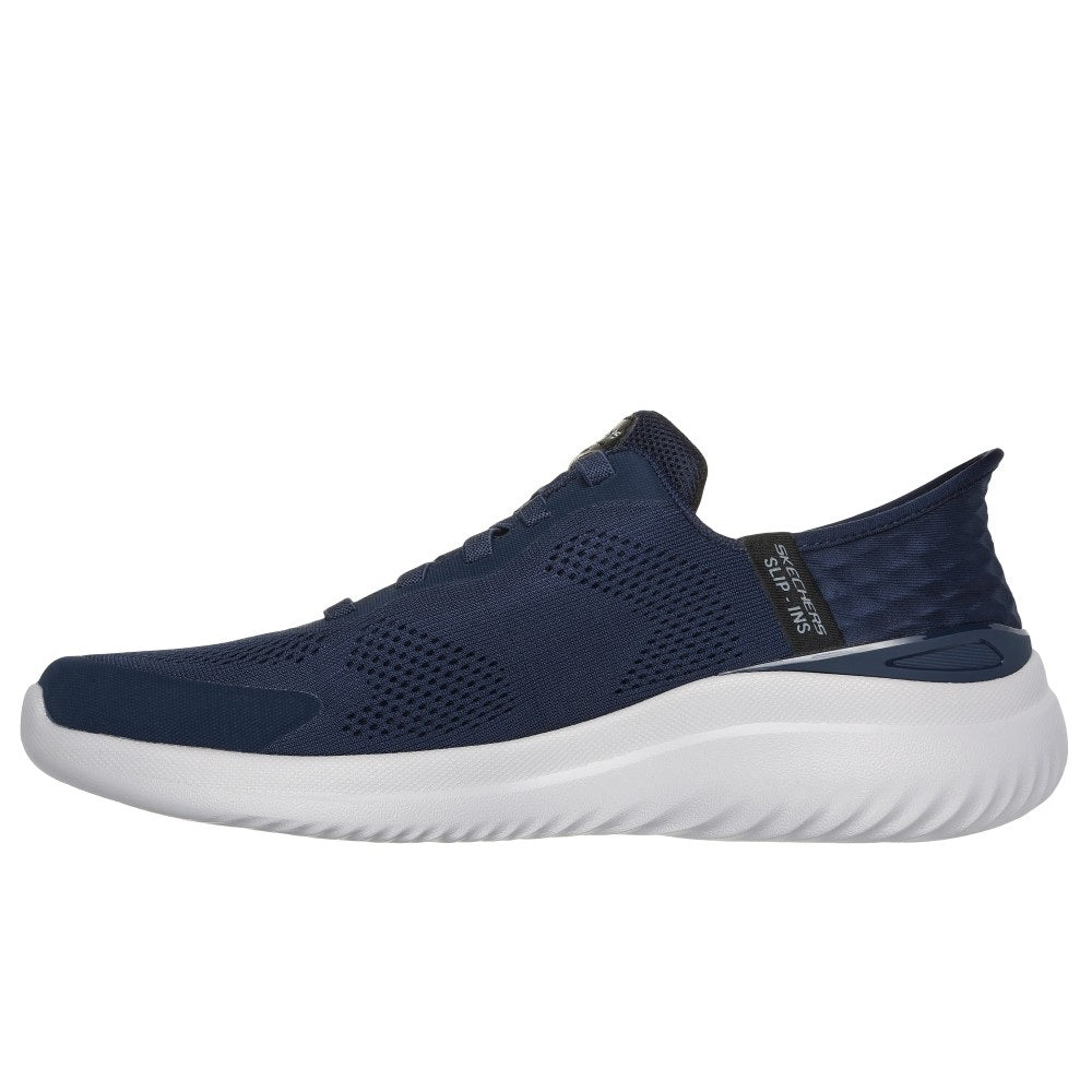 Skechers Bounder 2.0 Emerged Men's Slip-In Memory Foam Trainer Navy