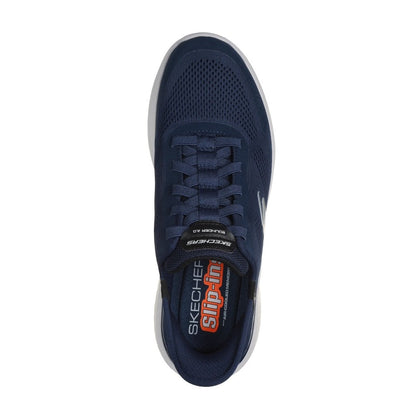 Skechers Bounder 2.0 Emerged Men's Slip-In Memory Foam Trainer Navy
