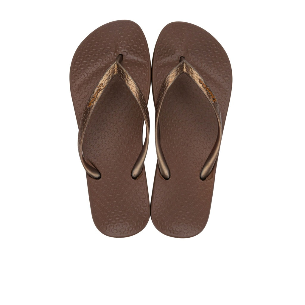 Ipanema Anatomic Women's Flip Flop Brown Bronze