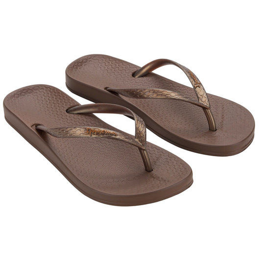 Ipanema Anatomic Women's Flip Flop Brown Bronze