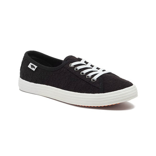 Rocket Dog Chow Chow Elsie Eyelet Women's Slip On Low Profile Pump Trainer Black