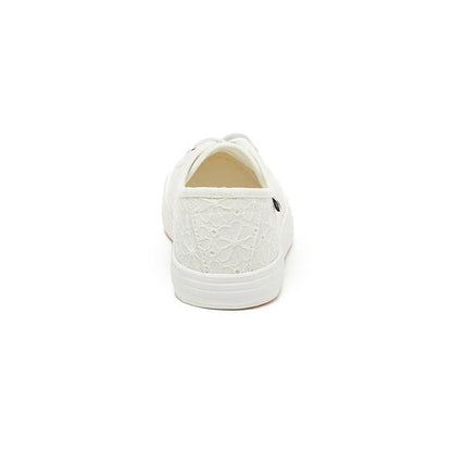 Rocket Dog Chow Chow Elsie Eyelet Women's Slip On Low Profile Pump Trainer White