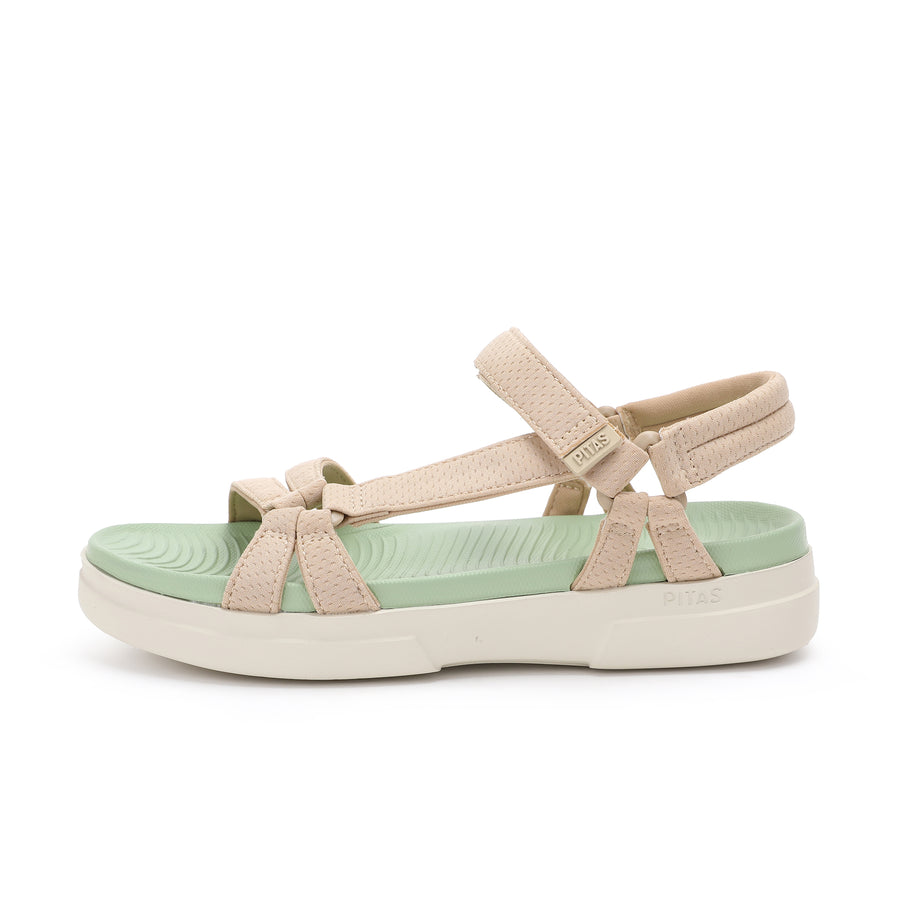 Walk In Pitas Claire Women's Lightweight Sandal Beige