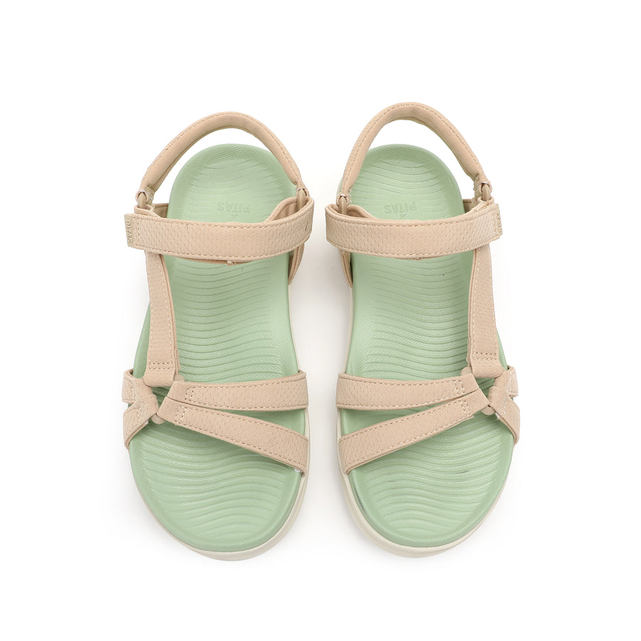 Walk In Pitas Claire Women's Lightweight Sandal Beige