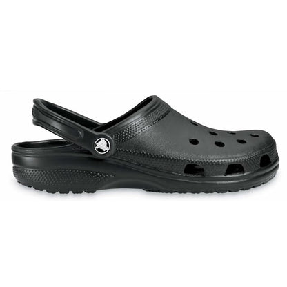 Crocs Classic Clog Women's Lightweight Beach Casual Slip On Sandal Black