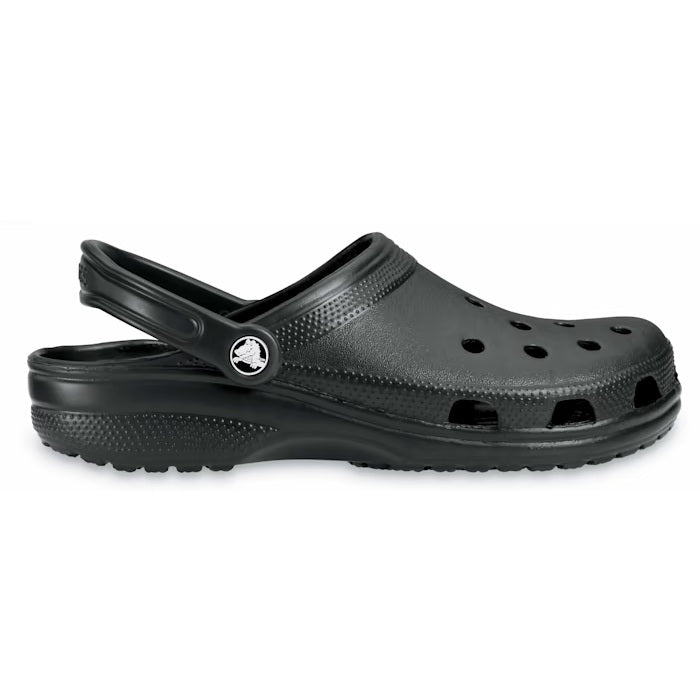 Crocs Classic Clog Men's Lightweight Beach Casual Slip On Sandal Black