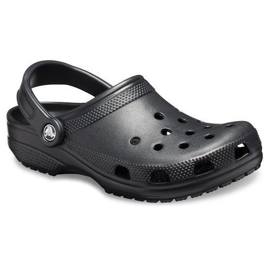 Crocs Classic Clog Men's Lightweight Beach Casual Slip On Sandal Black