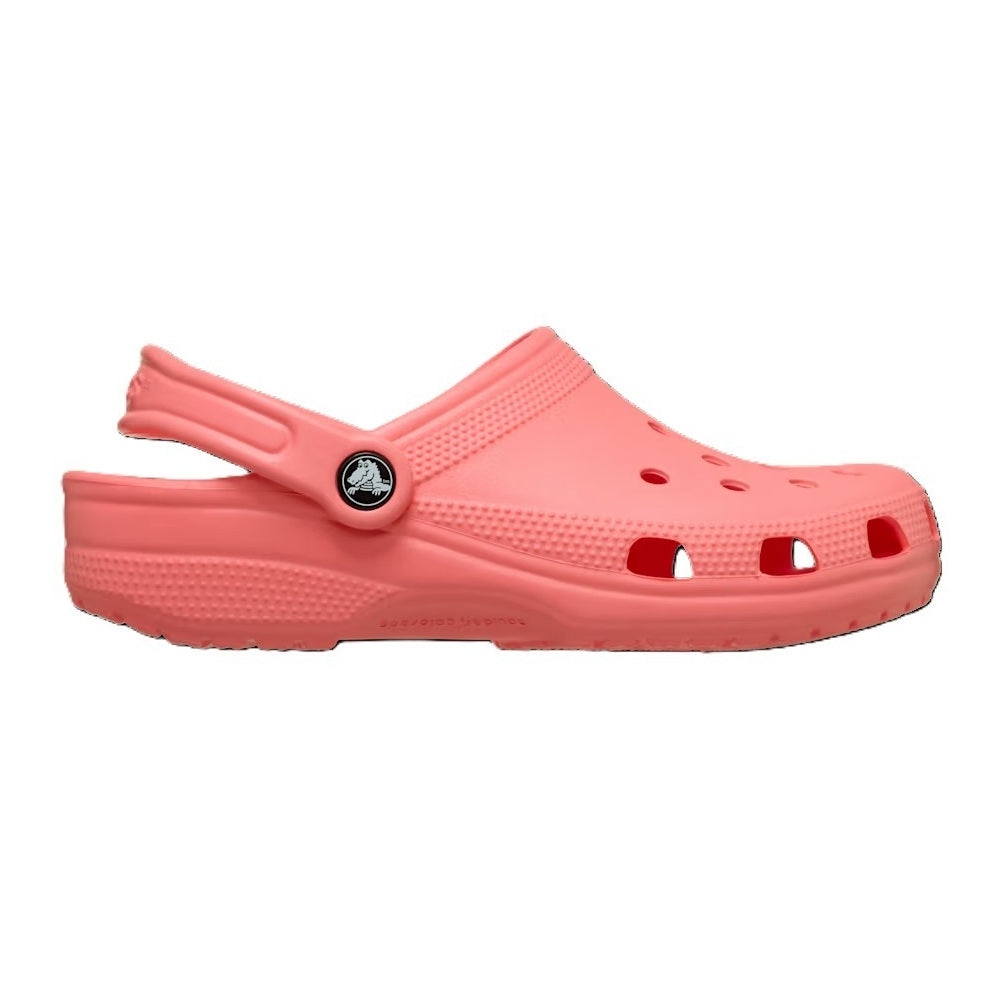 Crocs Classic Clog Women's Lightweight Beach Casual Slip On Sandal Guava