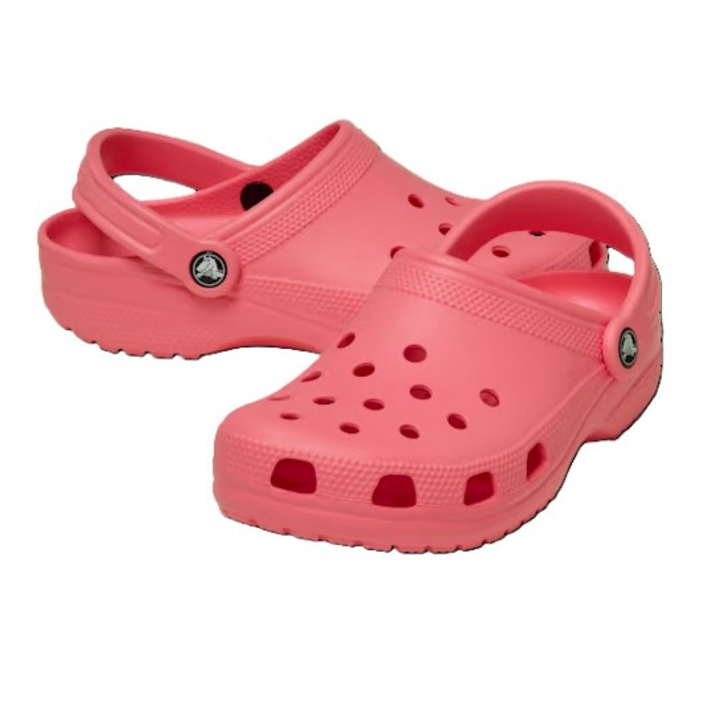 Crocs Classic Clog Women's Lightweight Beach Casual Slip On Sandal Guava
