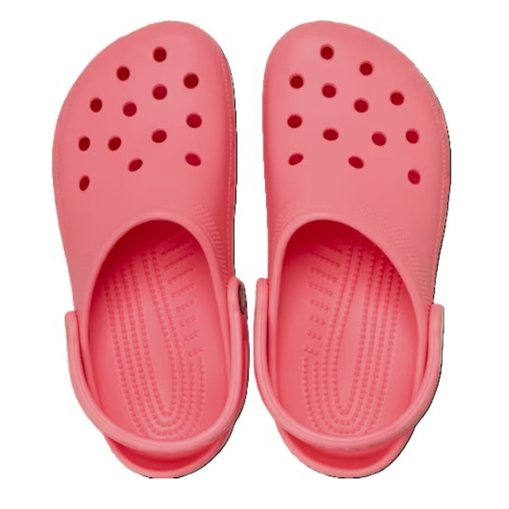 Crocs Classic Clog Women's Lightweight Beach Casual Slip On Sandal Guava