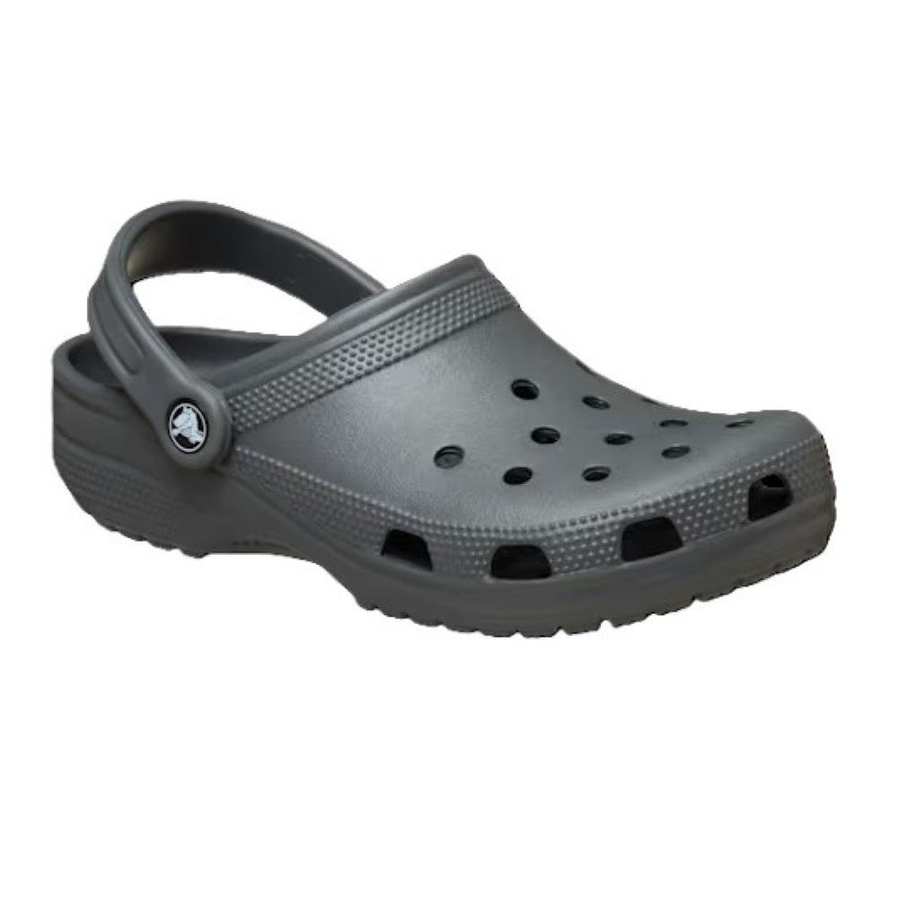 Crocs Classic Clog Men's Lightweight Beach Casual Slip On Sandal Slate Grey