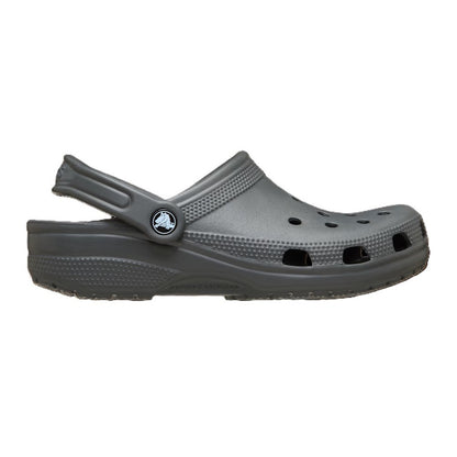 Crocs Classic Clog Men's Lightweight Beach Casual Slip On Sandal Slate Grey