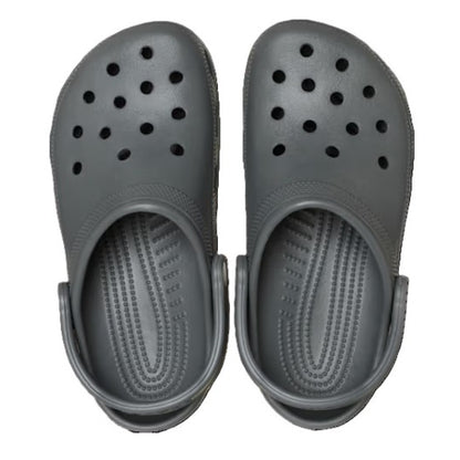 Crocs Classic Clog Men's Lightweight Beach Casual Slip On Sandal Slate Grey