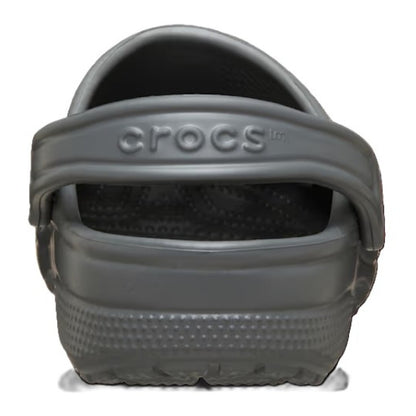 Crocs Classic Clog Men's Lightweight Beach Casual Slip On Sandal Slate Grey