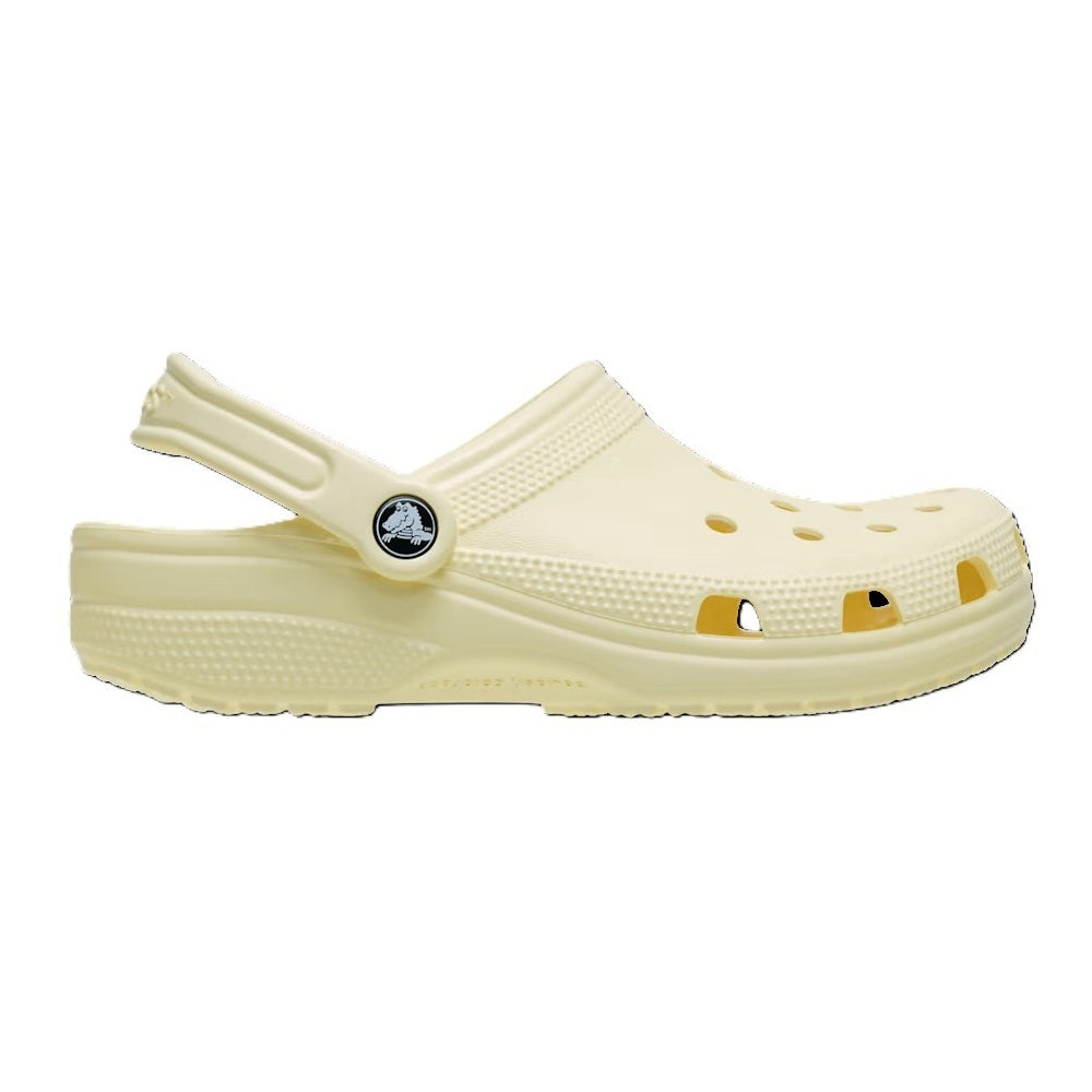 Crocs Classic Clog Women's Lightweight Beach Casual Slip On Sandal Yellow Light