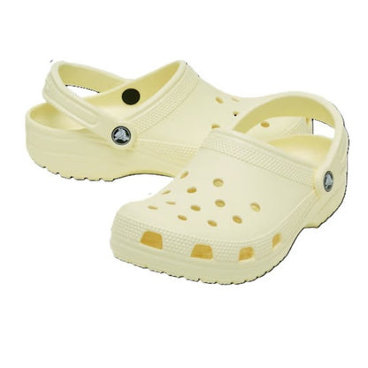 Crocs Classic Clog Women's Lightweight Beach Casual Slip On Sandal Yellow Light