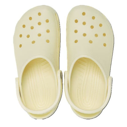 Crocs Classic Clog Women's Lightweight Beach Casual Slip On Sandal Yellow Light