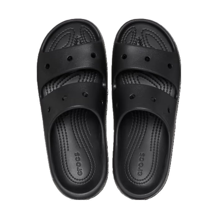 Crocs Classic Sandal Women's Lightweight Beach Casual Slip On Slider Black