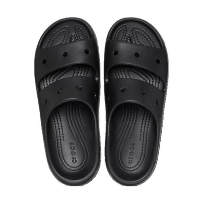 Crocs Classic Sandal Women's Lightweight Beach Casual Slip On Slider Black