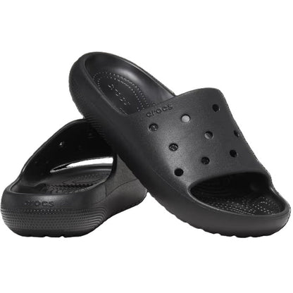 Crocs Classic Slide Men's Lightweight Beach Casual Slip On Slider Black