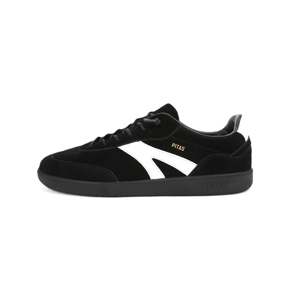 Walk In Pitas Claw Mesh Men's Lightweight Lace Up Sneaker Trainer Black